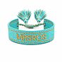 MrsRos Signature Armband Aqua Gold