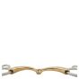 BR Pessoa Soft Contact 3 Ring Gold Brass