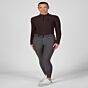 Pikeur Shirt Function Zip Rip Print FW26 Chocolate