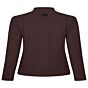 Pikeur Shirt Function Zip Rip Print FW26 Chocolate
