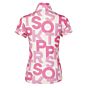 PK Performance Shirt Rossini All Over White/Roze