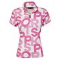 PK Performance Shirt Rossini All Over White/Roze