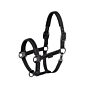 Eskadron Halster Jewel Platinum Faux Leer Zwart