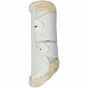 Le Mieux Brushing Boots Mesh Fleece Edged white