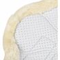 Le Mieux Brushing Boots Mesh Fleece Edged white