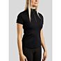 Montar Mozitta Trainingsshirt Zwart Met Crystal