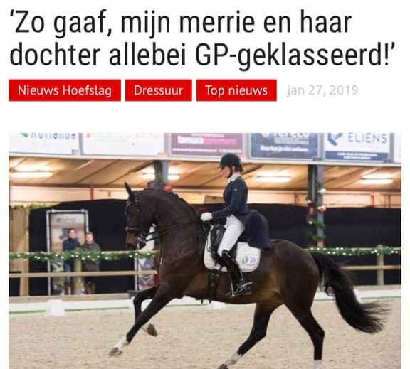 Caroline Rijnders rijdt nu ook met Baya Grand Prix!
